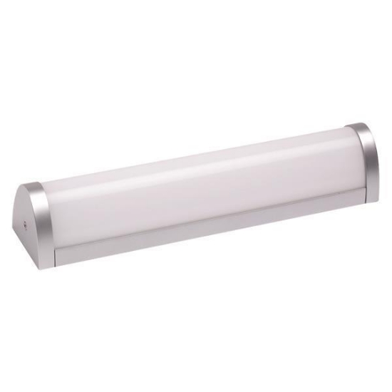 Imagine Pendul pentru baie din aluminiu și plastic LED 16W 1350Lm 4000K 604X75X66mm IP44 argintiu