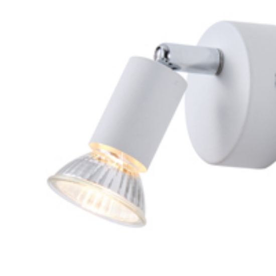 Imagine Spot mobil metal 1XGU10 max 7W 70X70X105mm alb Arte Illumina Vorraș