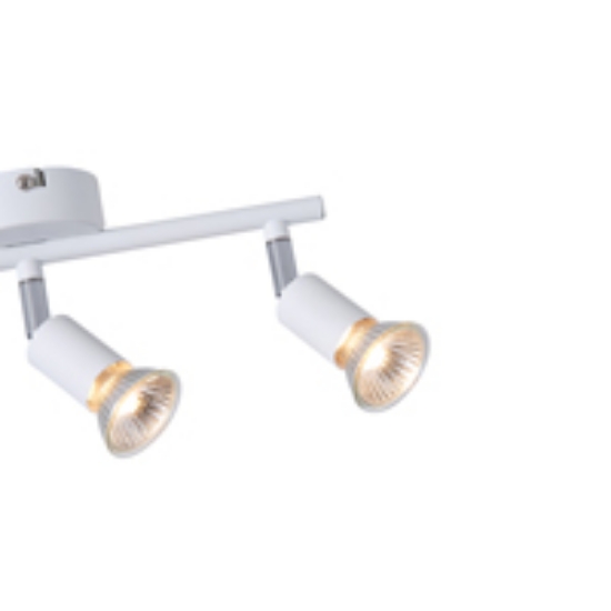 Imagine Spot mobil metal 3 lumini 2XGU10 max 7W 300X80X125mm alb Arte Illumina Vorraș