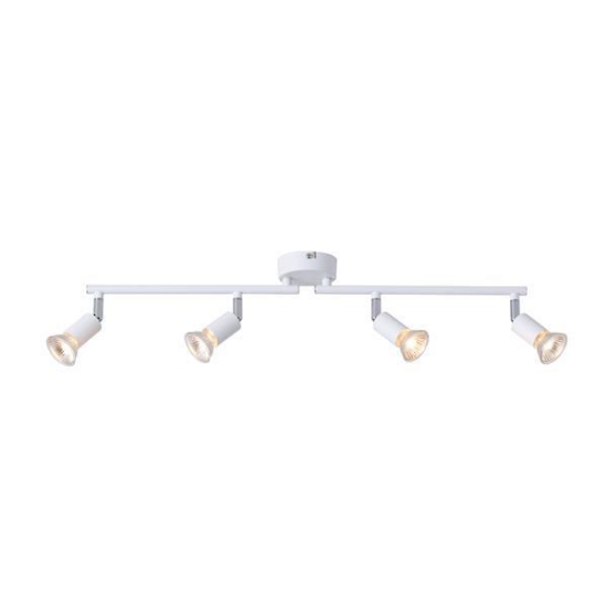 Imagine Spot metal mobil 4light 3xgu10 max 7w 600x80x125mm alb Arte Illumina Vorraș