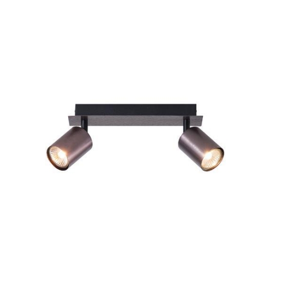 Imagine Spot Aluminium 2Light 2xGU10 Max 7W 250x120mm Gri Arte Illumina Luxy