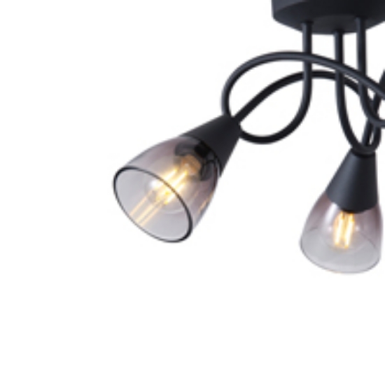 Imagine Spot Metal Glass 3light 3xe14 Max 8W 380X185mm Transparent Arte Illumina Classy