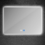Imagine Oglindă paralelogramă cu LED tactil dimabil antifog 18W 1440Lm 3CCT (3000-4000-6000K) 800X600mm Arte Illumina NIVRA