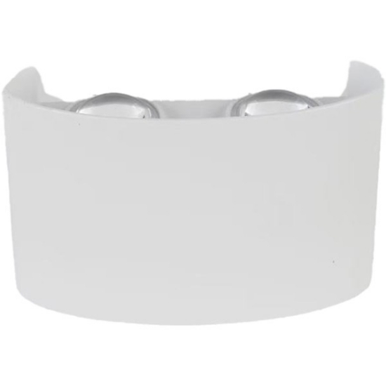 Imagine Aplica de perete din aluminiu up-down 4x1W 310Lm 3000K 120X80X40mm IP54 alb Arte Illumina