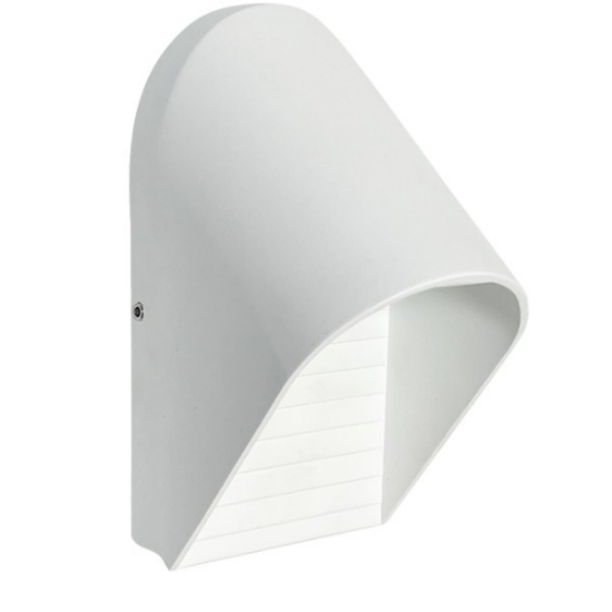 Imagine Aplica de perete din aluminiu 5W 145Lm 3000K 145X70X95mm IP54 alb Arte Illumina