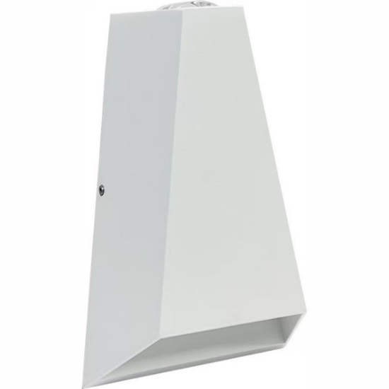 Imagine Aplica de perete din aluminiu up-down 6W 156Lm 3000K 105X175X60mm IP54 alb Arte Illumina