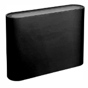Imagine Aplica de perete din aluminiu up-down 6W 280Lm 3CCT (3000-4000-6500K) 115X90X35mm IP54 negru Arte Illumina