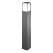 Imagine Lumină de podea pătrată 527 100X100X650mm IP44 gri Arte Illumina