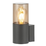 Imagine Aplica de perete din aluminiu E27 120X90X220mm IP54 grafit Arte Illumina