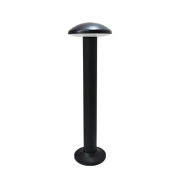 Imagine Lumină de podea cu LED-uri din plastic 12W 600Lm 3CCT (3000-4000-6500K) 180x180x330mm IP65 neagră Arte Illumina