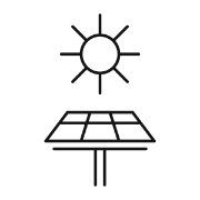 Imagine Lumină solară de perete cu post și senzor de mișcare 3W 400Lm 166X166X715mm 3CCT ARTE ILLUMINA
