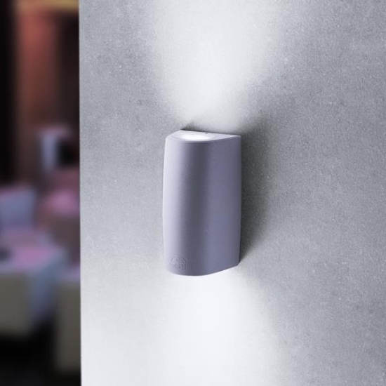 Imagine Fumagalli Marta 90 2L Aplica Up/Down 2xGU10 2,9W 2CCT(2700K-4000K) 170X92mm Gri