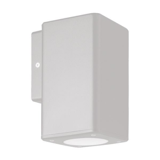 Imagine Aplica pătrată din plastic 1xGU10 Max 7W alb Arte Illumina