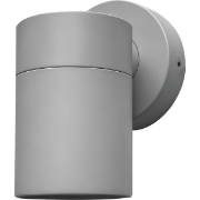 Imagine Aplica de perete rotund din plastic GU10 max 5W 73x113mm IP65 gri Arte Illumina