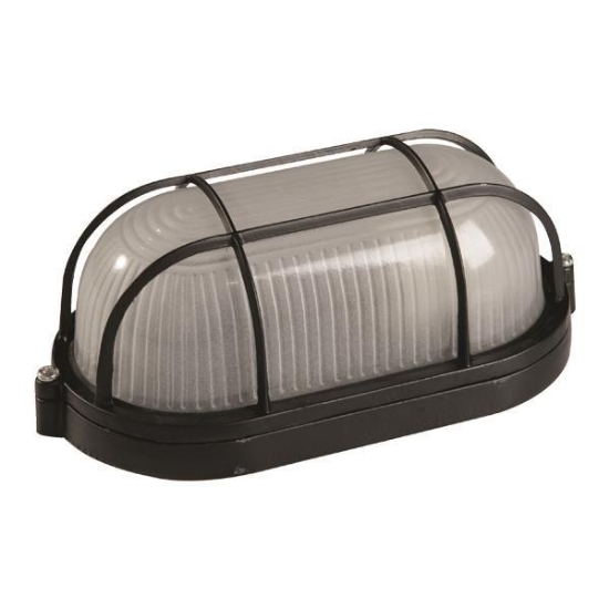 Imagine Aplica de perete din aluminiu E27 neagră Arte Illumina