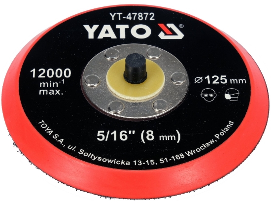 Imagine DISC DE LUSTRUIT CU VELCRO 125MM TH 5/16