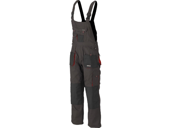 Imagine PANTALONI LUCRU CU PIEPTAR, BASALT, M