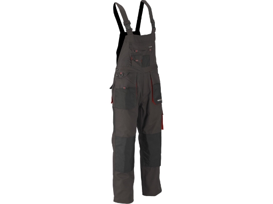 Imagine PANTALONI LUCRU CU PIEPTAR, BASALT, M