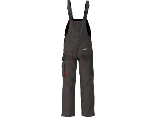 Imagine PANTALONI LUCRU CU PIEPTAR, BASALT, M