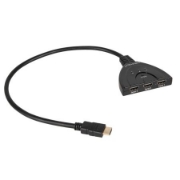 Imagine ADAPTOR HDMI CABLU 3 INTRARI 1 IESIRE