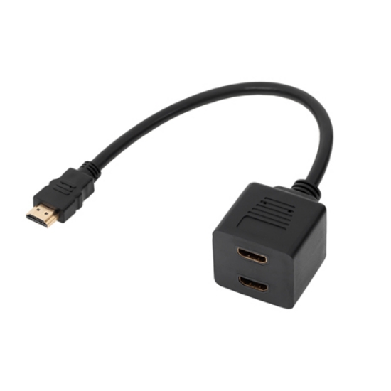 Imagine ADAPTOR HDMI TATA - 2 HDMI MAMA 30CM