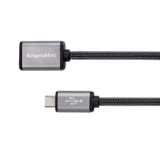 Imagine CABLU PRELUNGITOR USB-MICRO USB 1M KRUGER&MATZ