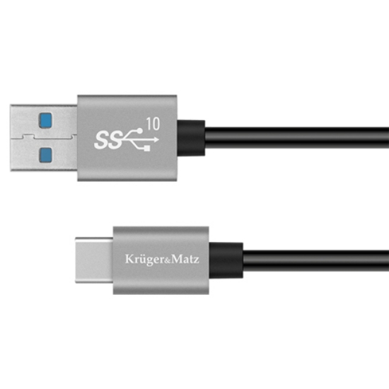 Imagine CABLU USB - TIP C 10 GBPS 15 W 1M KRUGER&MATZ