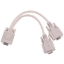 Imagine CABLU ADAPTOR VGA 15PINI TATA-2X 15PINI MAMA