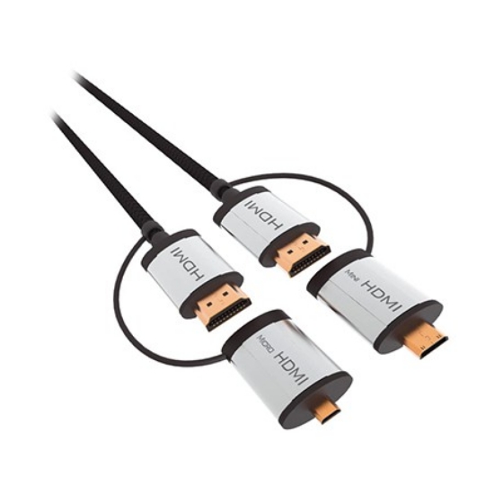 Imagine CABLU HDMI - HDMI + ADAPTOR C / D V 1.4 1.5M