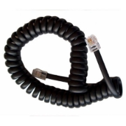 Imagine CABLU TELEFONIC SPIRALAT 2.1M NEGRU