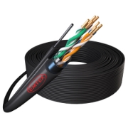 Imagine CABLU FTP CAT5E CU SUFA CUPRU 24AWG 305M EMTEX