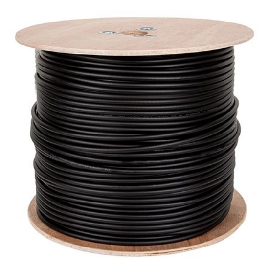 Imagine CABLU FTP CAT 5E CUPRU 24AWG 0.52MM SUFA 305M EMTEX