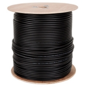 Imagine CABLU COAXIAL F690BV+GEL NEGRU TAMBUR 305M
