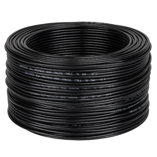 Imagine CABLU COAXIAL RG174 50 OHM NEGRU 100M