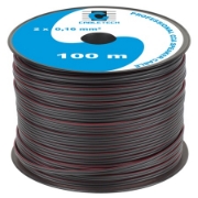 Imagine CABLU DIFUZOR CCA 2X0.16MM NEGRU 100M