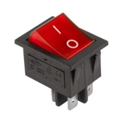Imagine INTRERUPATOR ON/OFF IRS-201-1A ROSU