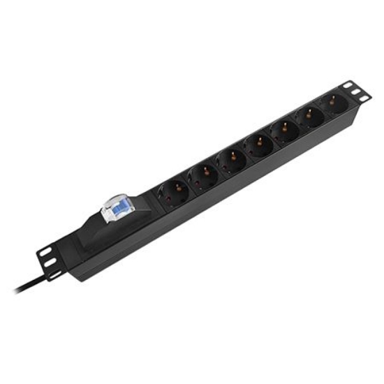 Imagine PDU RACK 19 INCH 7 PRIZE SIGURANTA 16A 2M EMTEX