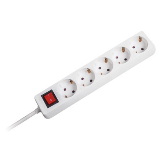 Imagine PRELUNGITOR 3X1.5MM 5 PRIZE 3M INTRERUPATOR ALB