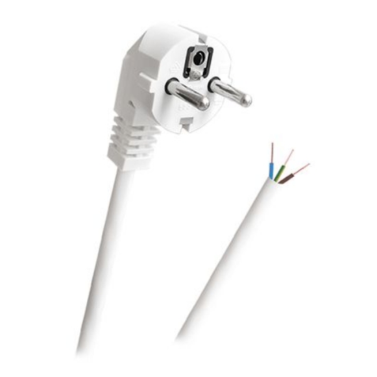 Imagine CABLU ELECTRIC STECHER CAPAT DEZIZOLAT 3X1MM2 3M