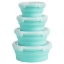 Imagine SET 4 CASEROLE SILICON ROTUNDE TEESA