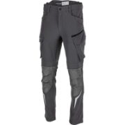 Imagine PANTALON LUCRU SLIM-FIT-ELASTIC INTARIT / GRI - 2XL