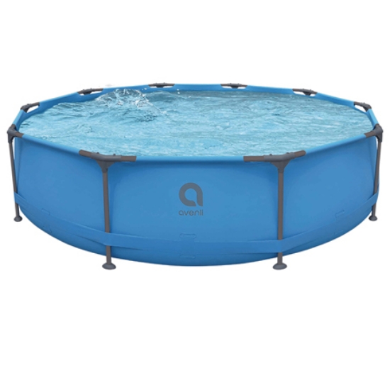 Imagine PISCINA CADRU METALIC 366 H100 FILTRU SI SCARA