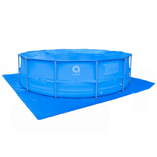 Imagine PISCINA CADRU METALIC 427 H84 FILTRU SI SCARA