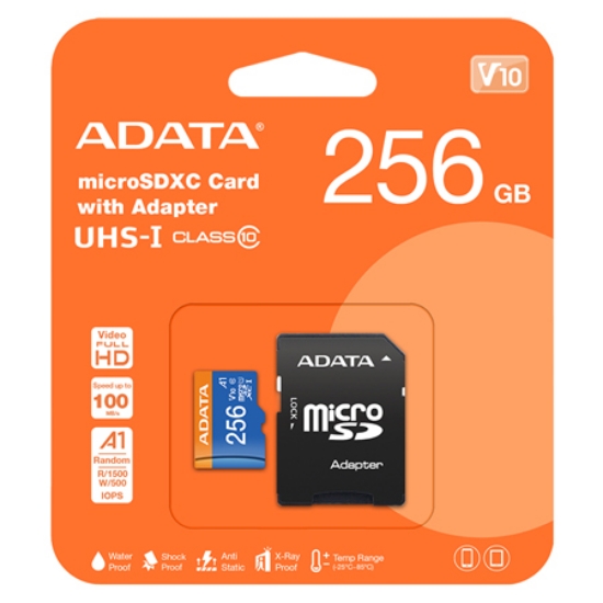 Imagine MICRO SD CARD 256GB CLASS 10 ADATA