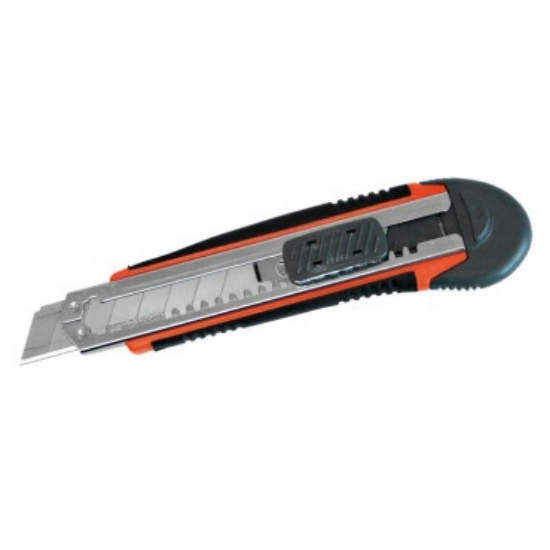 Imagine CUTTER CAUCIUCAT 18MM X 3 LAME CU BLOCATO