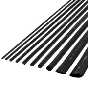 Imagine TUB TERMOCONTRACTABIL 4.5MM/1M NEGRU SET 10 BU