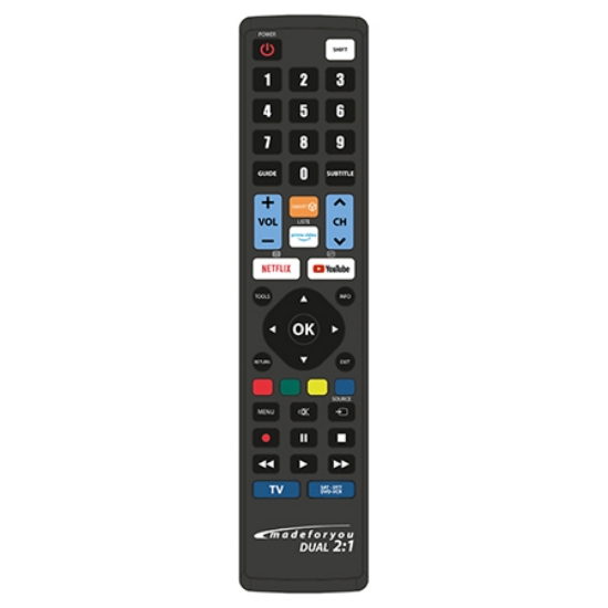 Imagine TELECOMANDA UNIVERSALA PROGRAMABILA 2:1 MADEFORYOU