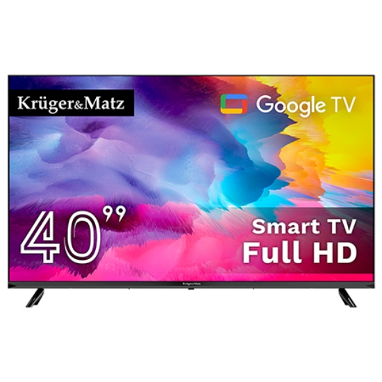 Imagine GOOGLE SMART TV 5.0 40 INCH 101CM H265 HEVC KRUGER&MATZ