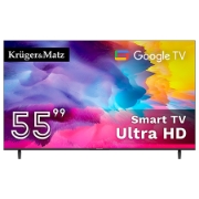 Imagine GOOGLE SMART TV 5.0 55 inch 141CM ULTRAHD 4K KRUGER&MATZ