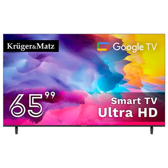 Imagine GOOGLE SMART TV 5.0 65 inch 163CM ULTRAHD 4K KRUGER&MATZ